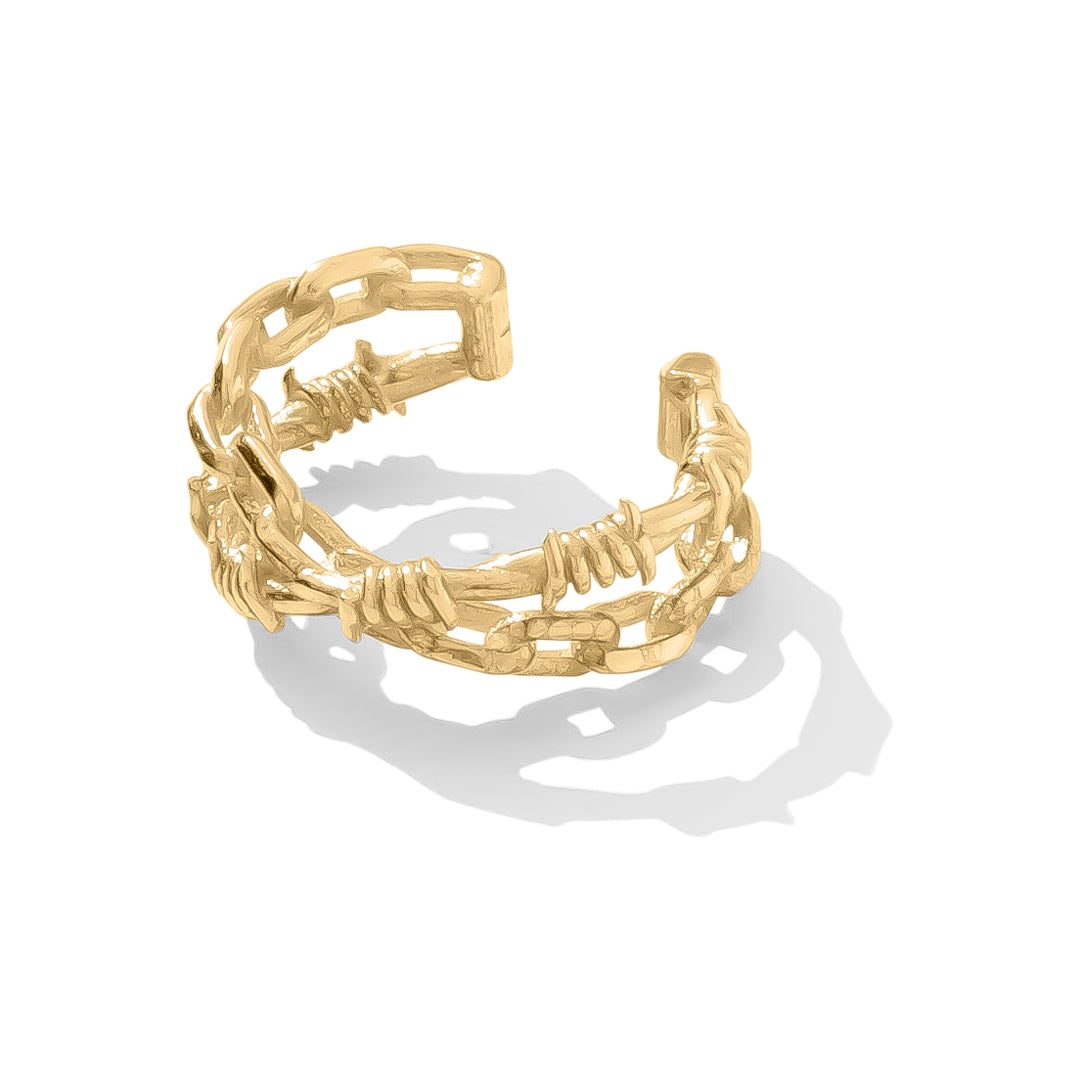Fury Cuff Vermeil