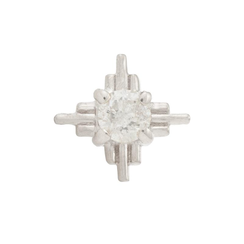 RADIANT オリジナルピアス Radiant Pin | 14k Threadless Ends | TAWAPA