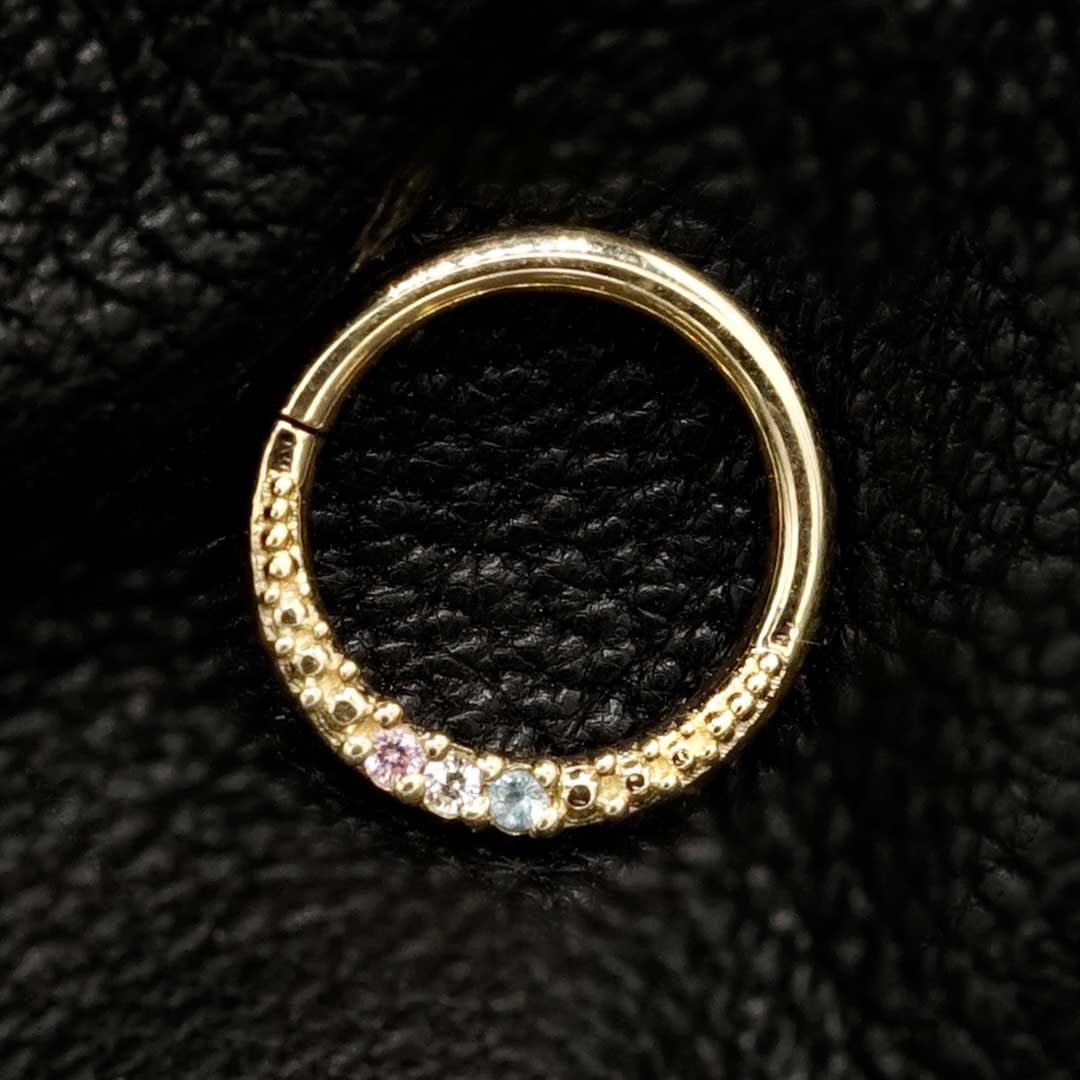 Athena Continuous Ring Trans Pride 5/16