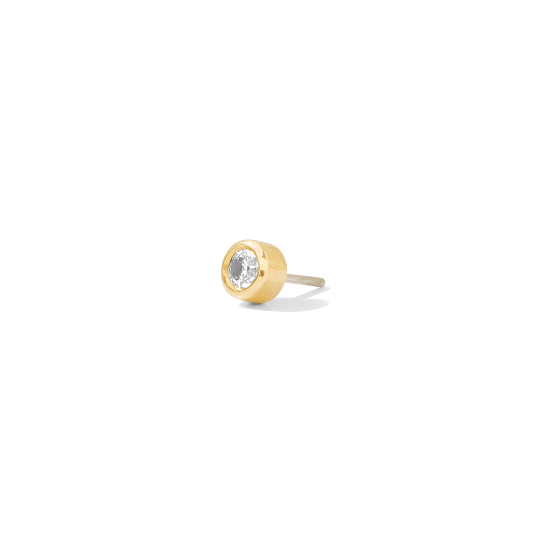 Authentic birthstone Bezel Pins—stylish and elegant additions for your curated collection.