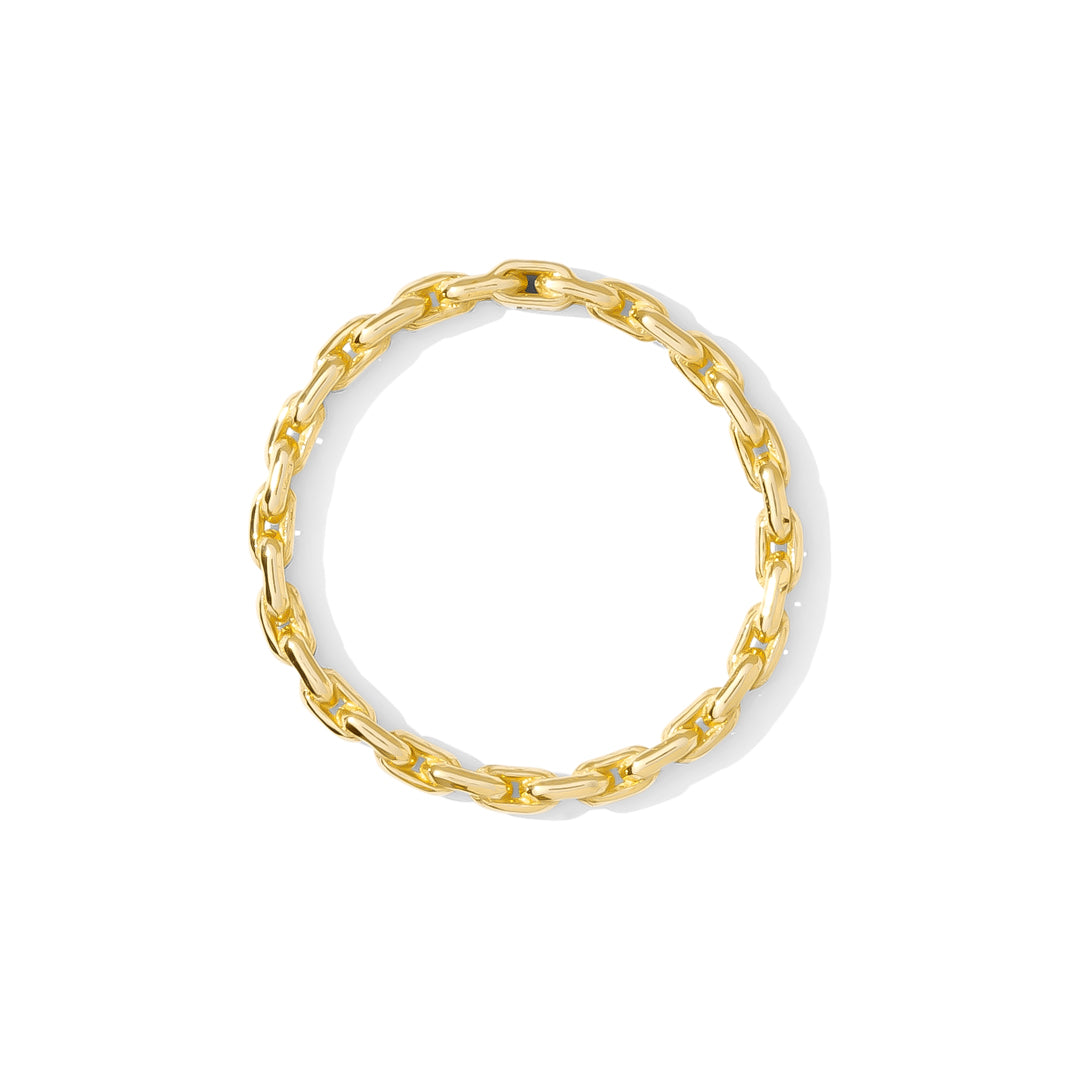 Thin Chain Finger Ring