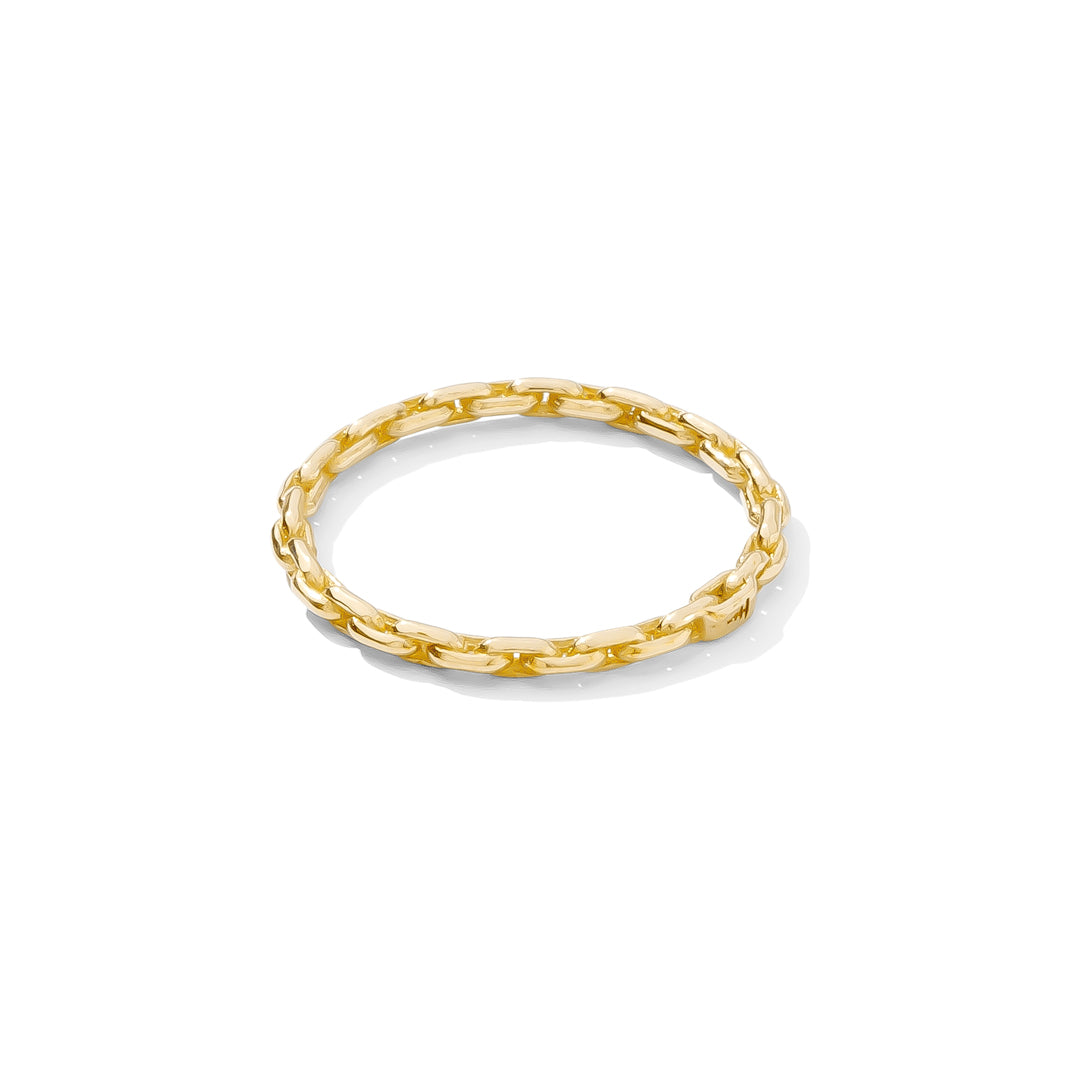 Thin Chain Finger Ring