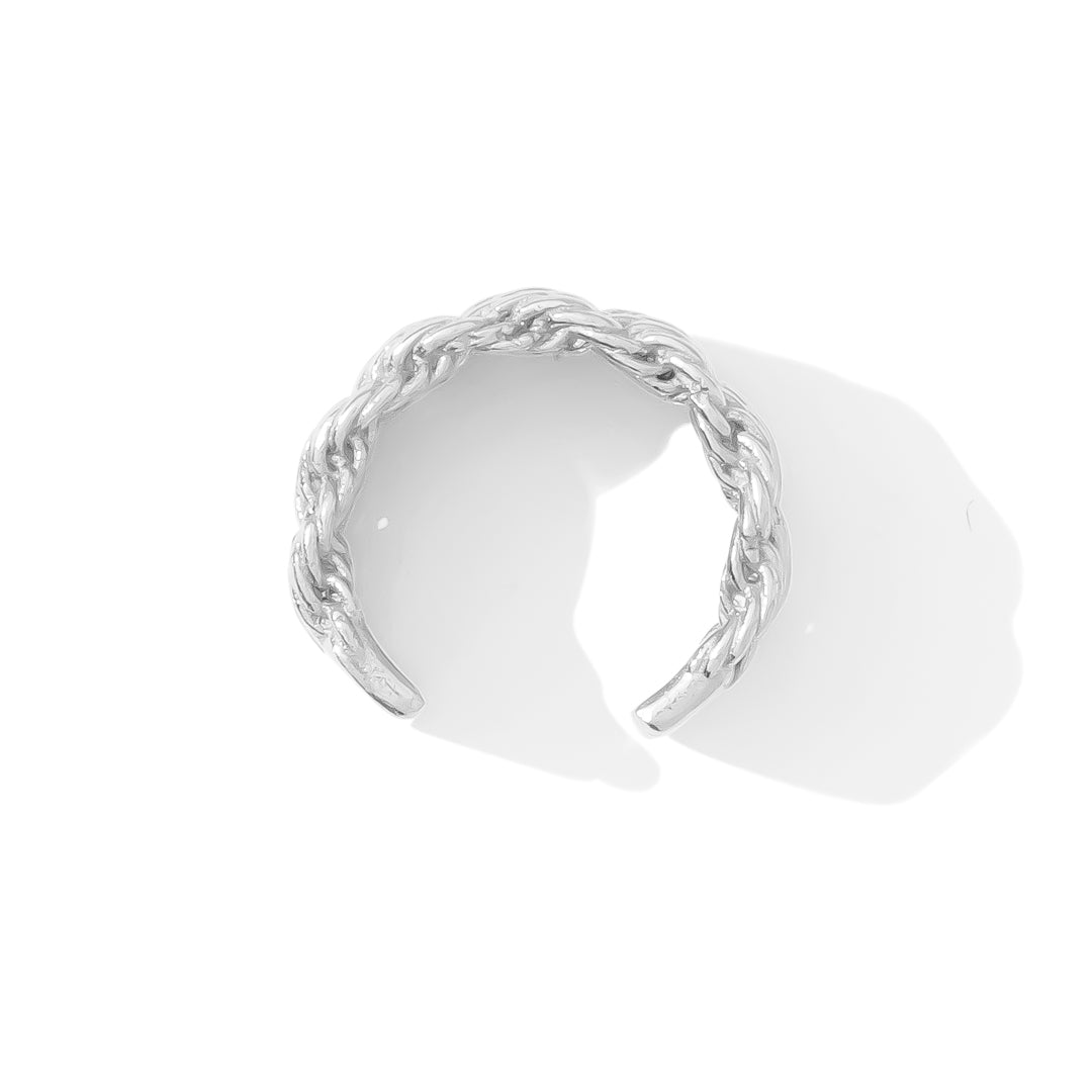 Stacked Rope Ear Cuff