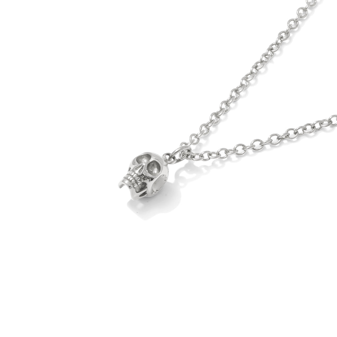 Tiny Skull Necklace – TAWAPA