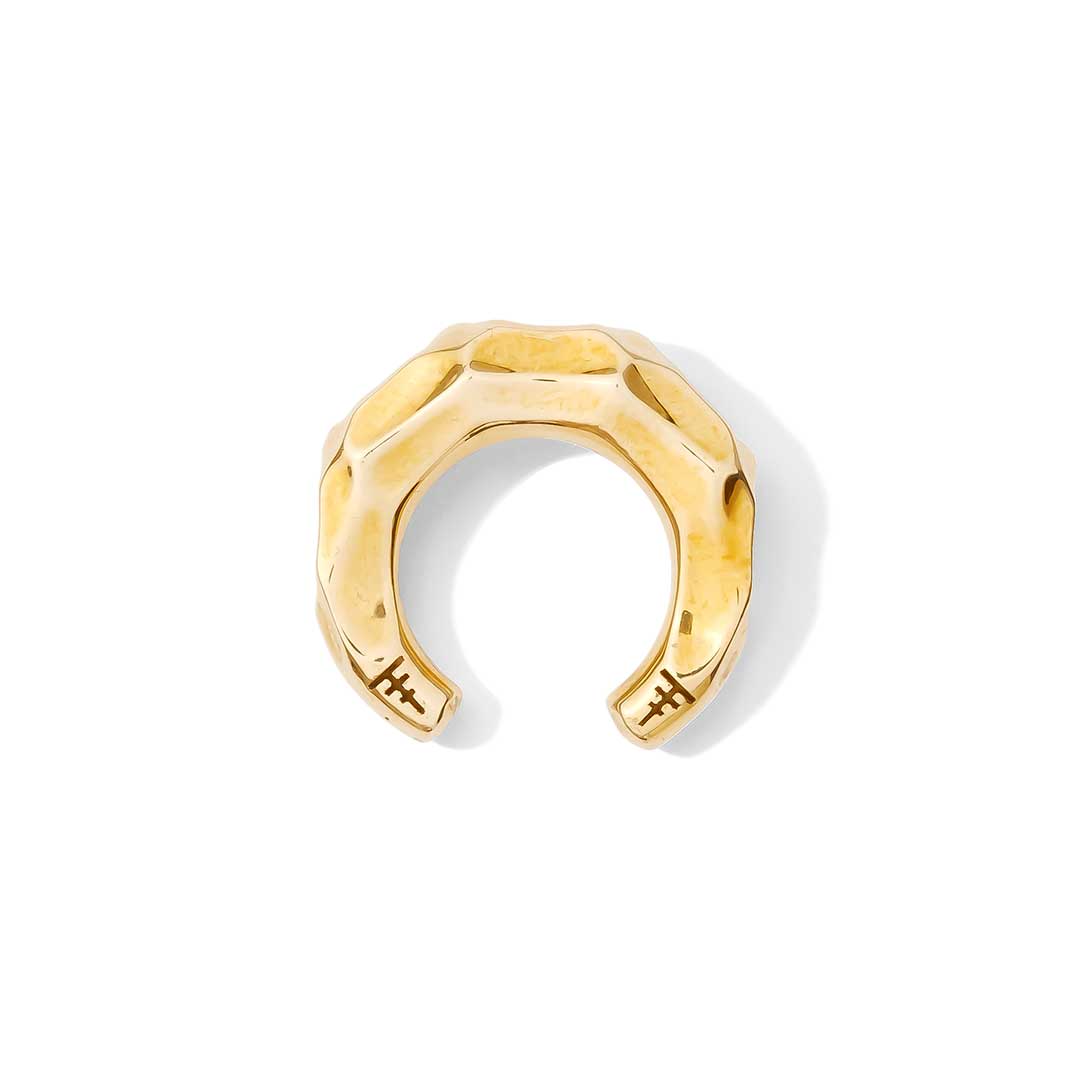 Seismic Cuff Vermeil