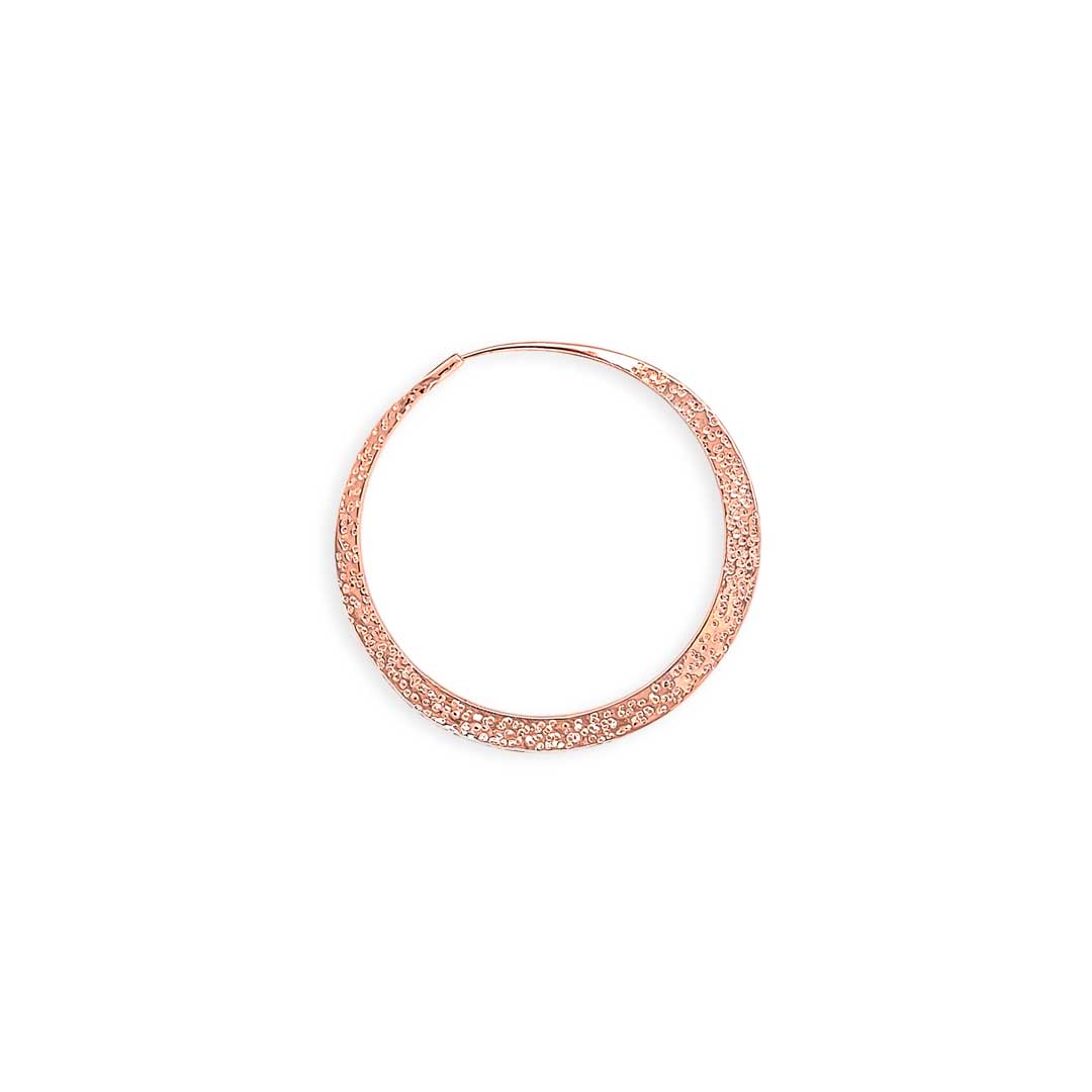 Flat Hoop Vermeil