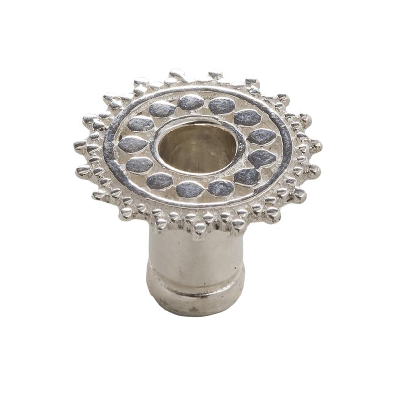 Afghan Plug Single Flare silver
