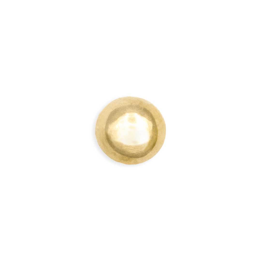 large 14k gold ear pin
