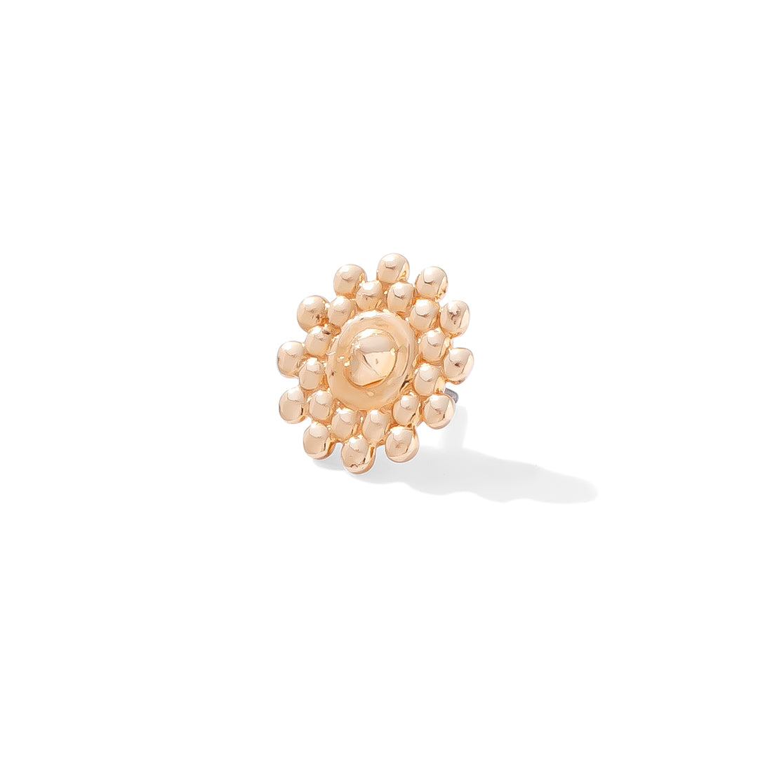 Rose Gold Afghan pin for nostril and ear