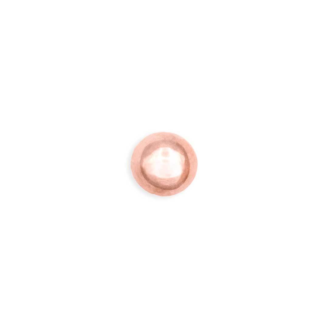 Rose gold medium size earring