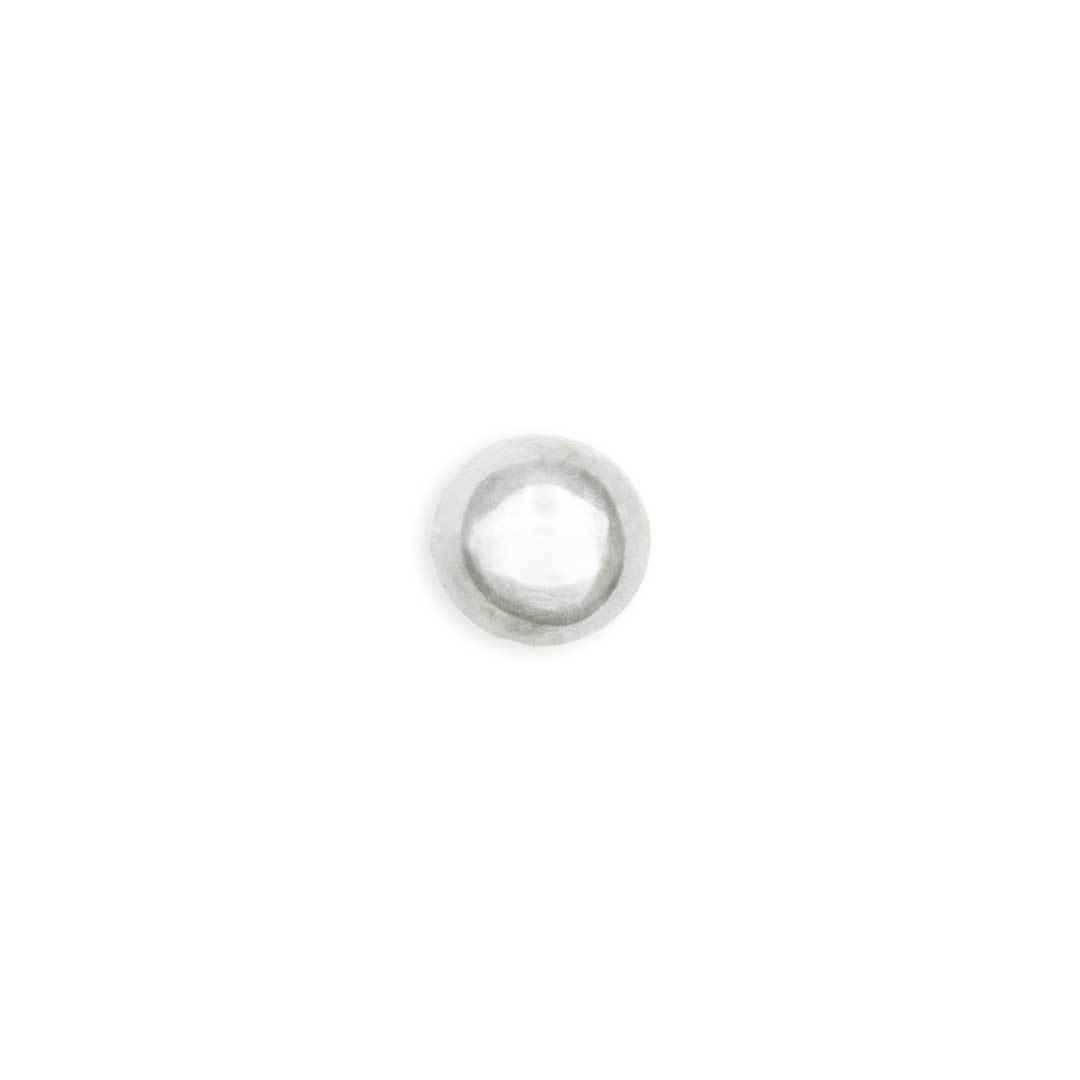 Medium white Gold dune pin