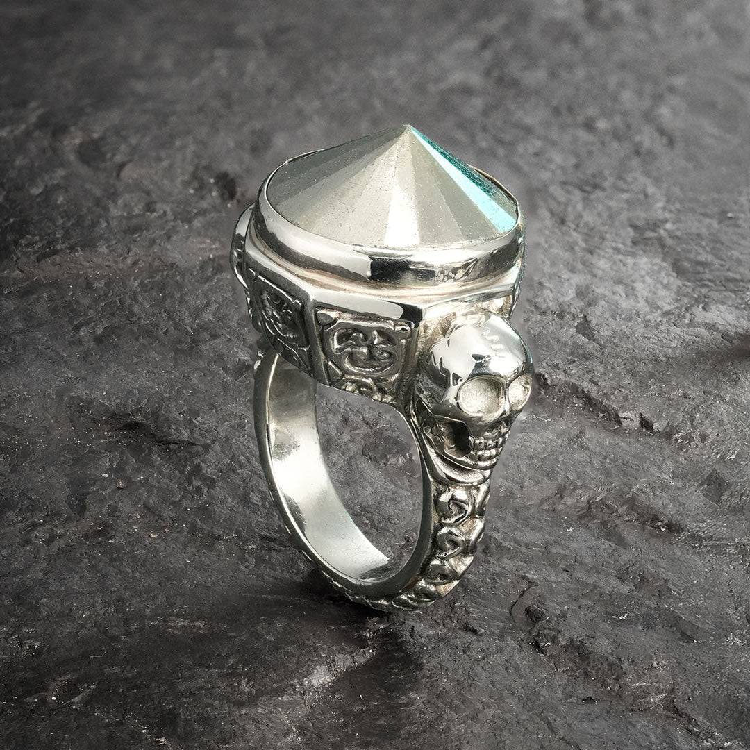 Pyrite Poison Ring