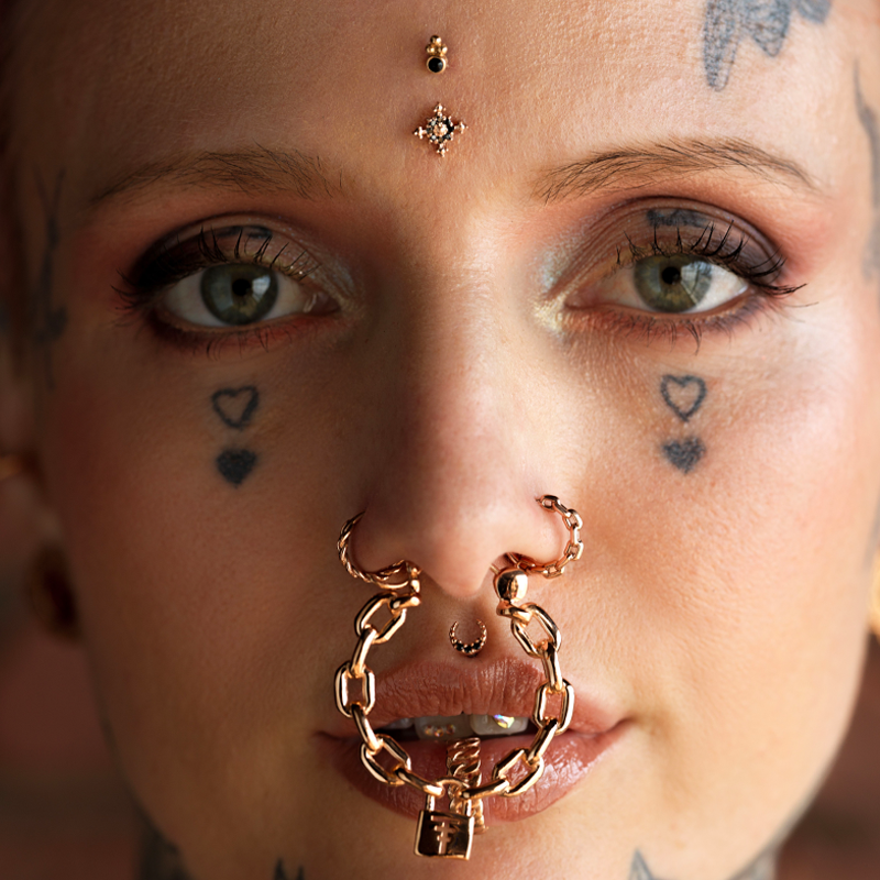 Septum chain clicker sale