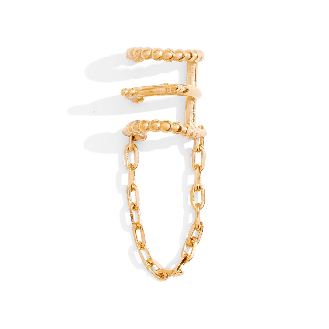 Chained Love Ear Cuff