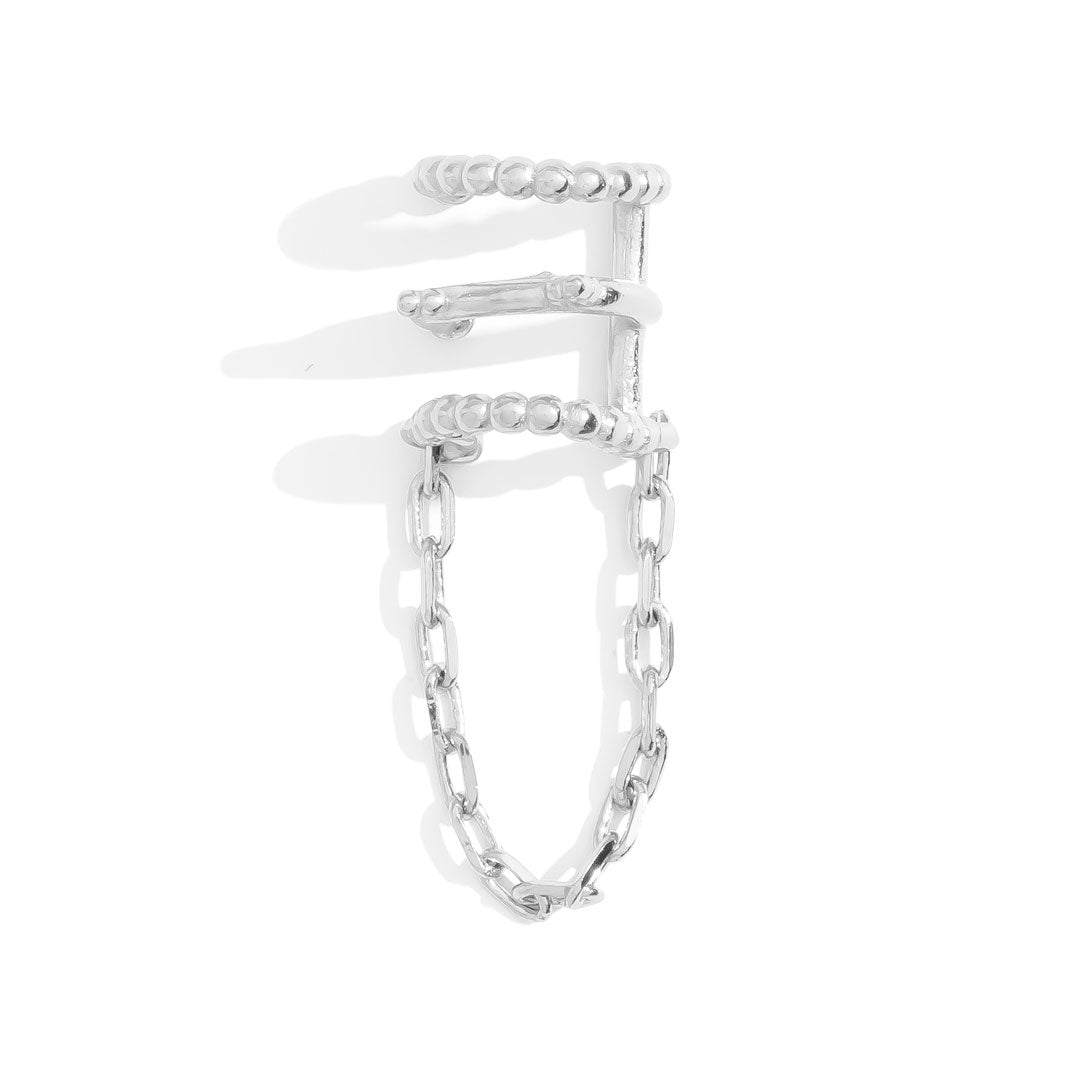 Chained Love Ear Cuff
