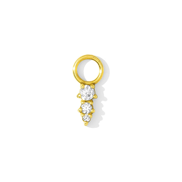 Fey Charm Solid 14k Gold