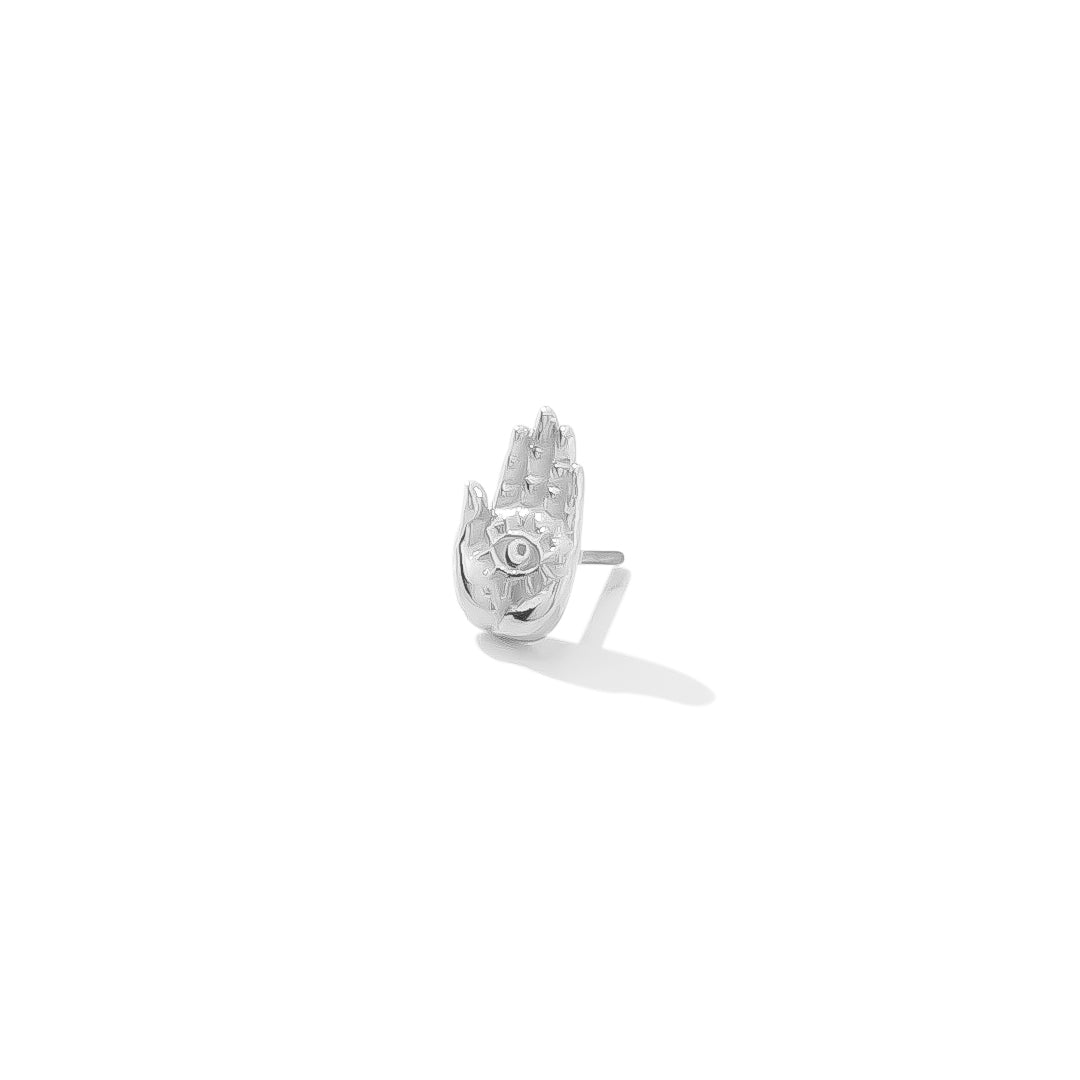 all-seeing eye palm pin for curated ear piercings