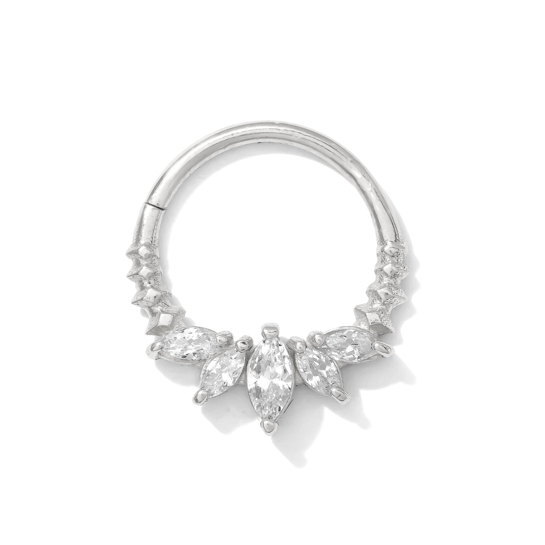 Lotus Bloom Continuous Ring