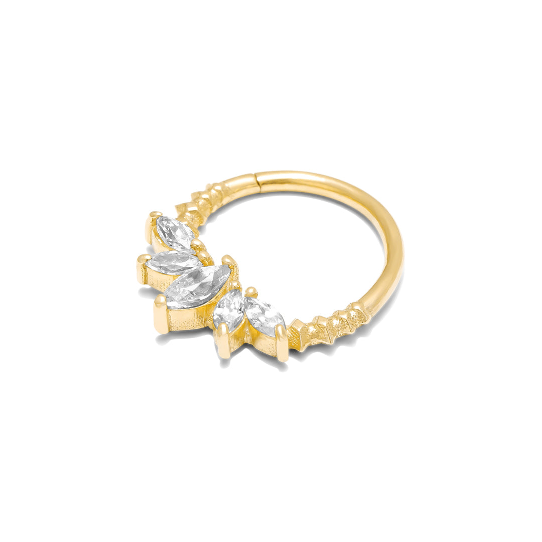 Lotus Bloom Continuous Ring