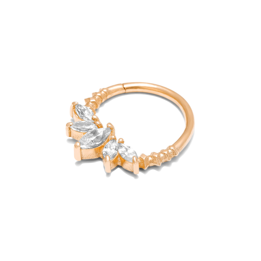 Lotus Bloom Continuous Ring