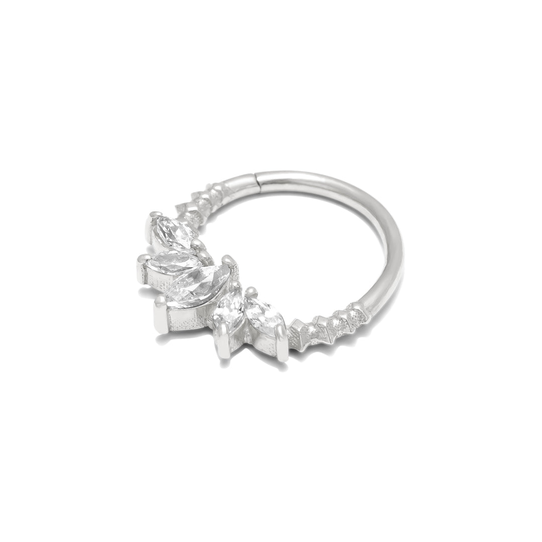 Lotus Bloom Continuous Ring
