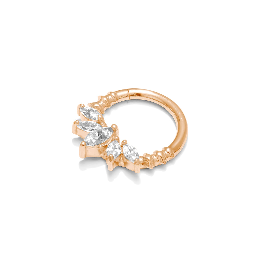 Lotus Bloom Continuous Ring