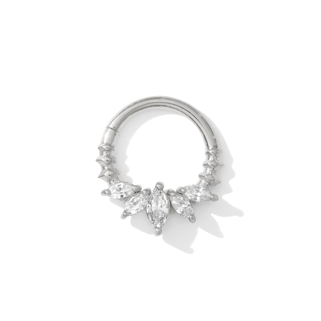 Lotus Bloom Continuous Ring