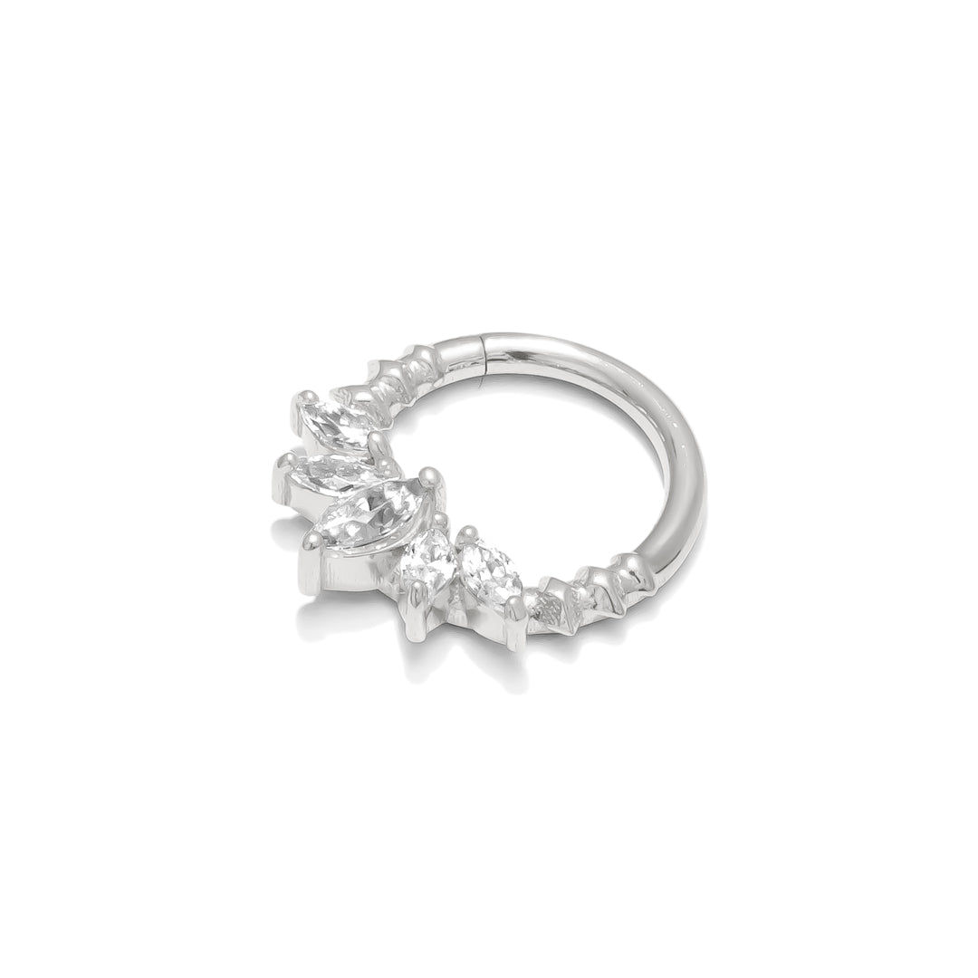 Lotus Bloom Continuous Ring