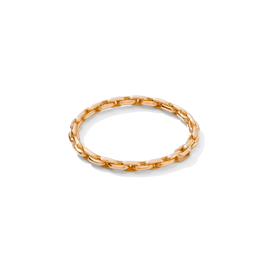 Thin Chain Finger Ring