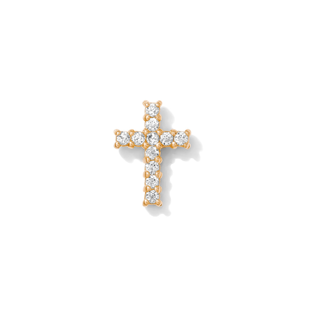 Pave Cross Pin