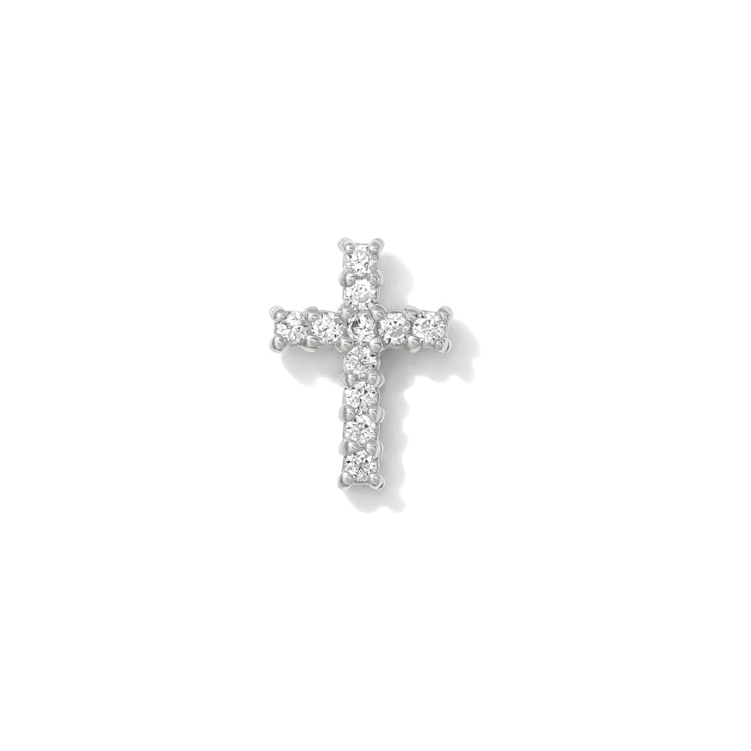 Pave Cross Pin