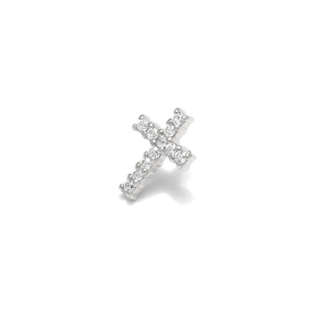 Pave Cross Pin