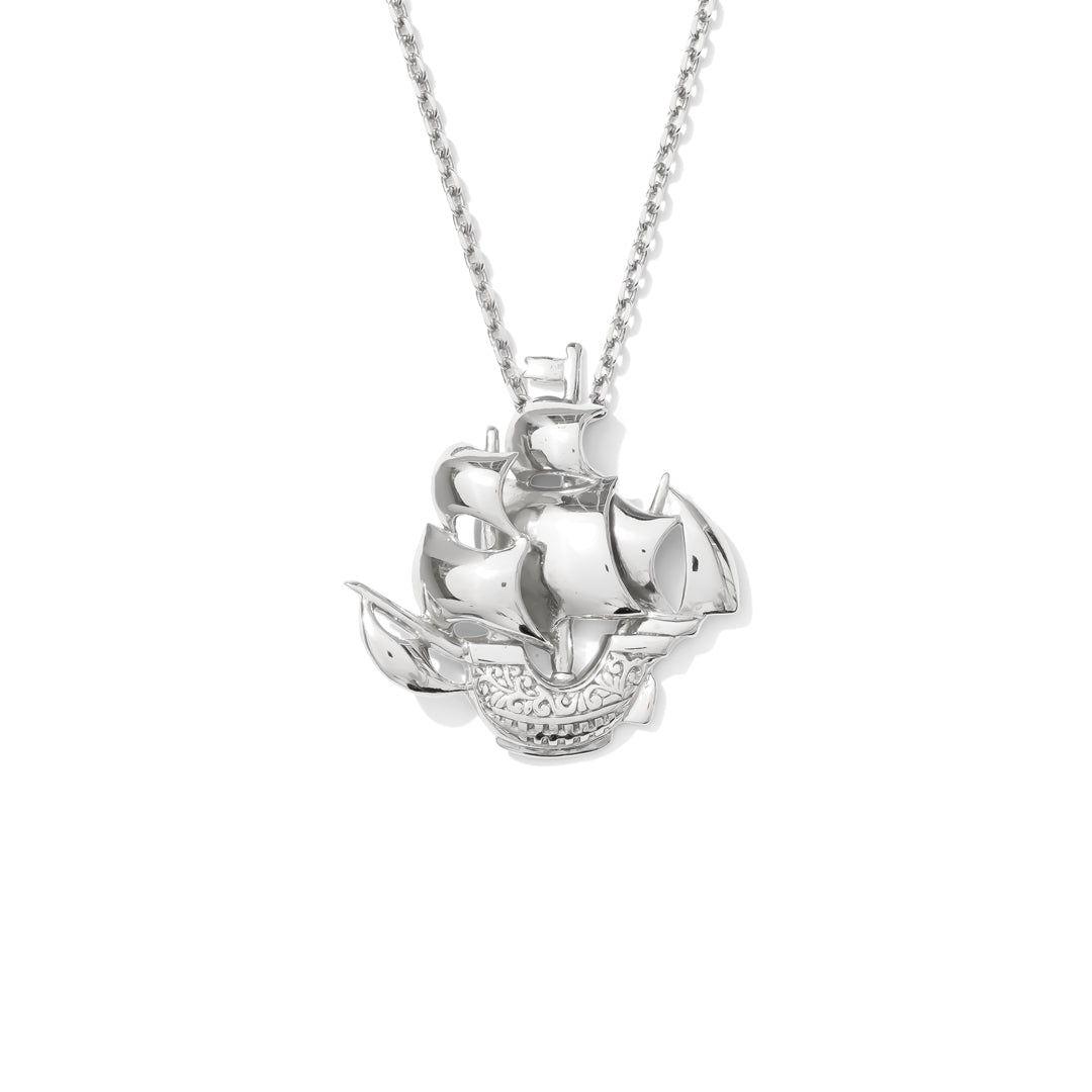 Pirate Ship Necklace