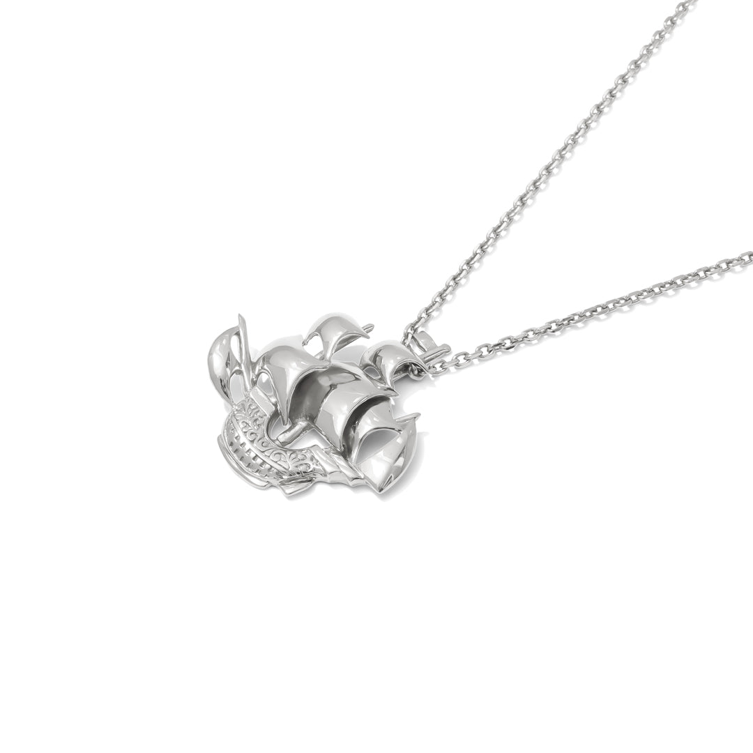 Pirate Ship Necklace
