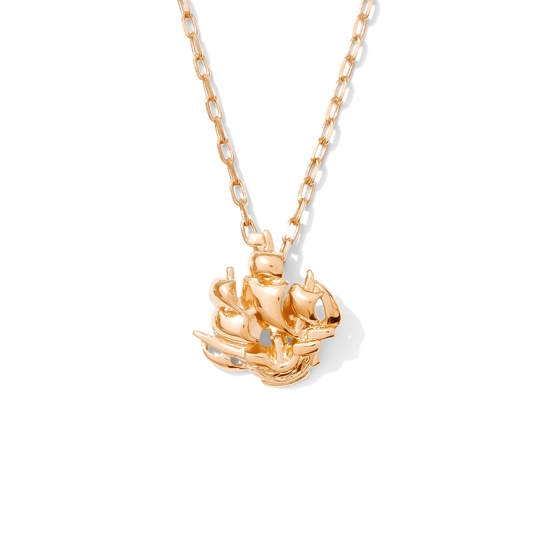 Pirate Ship Necklace