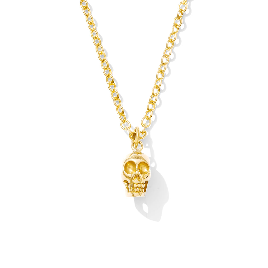Tiny Skull Necklace