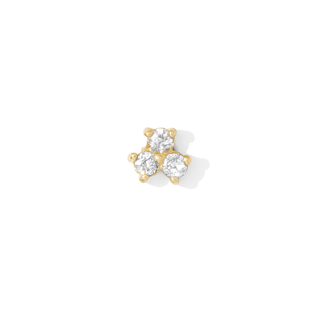 cluster-style Vida pin for helix or lobe