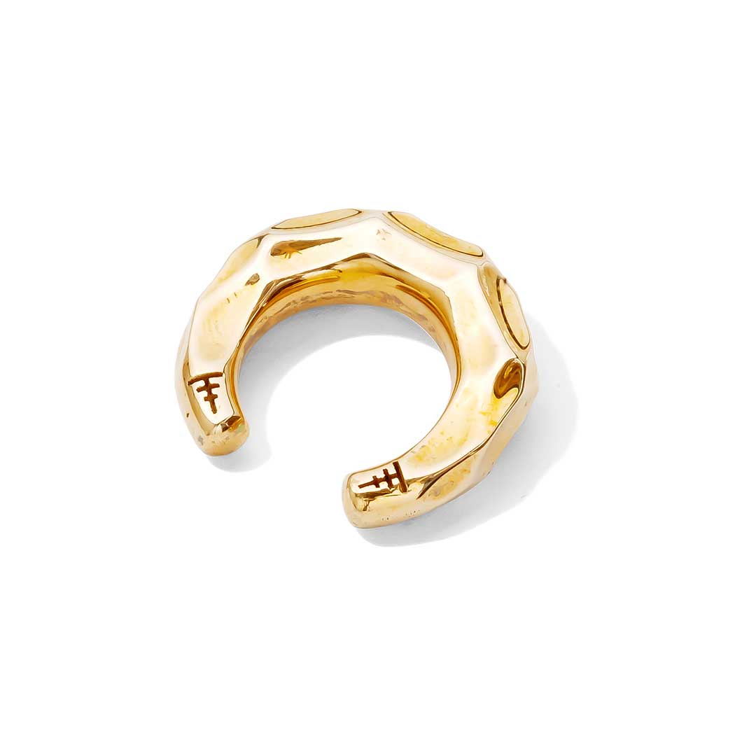 Seismic Cuff Vermeil