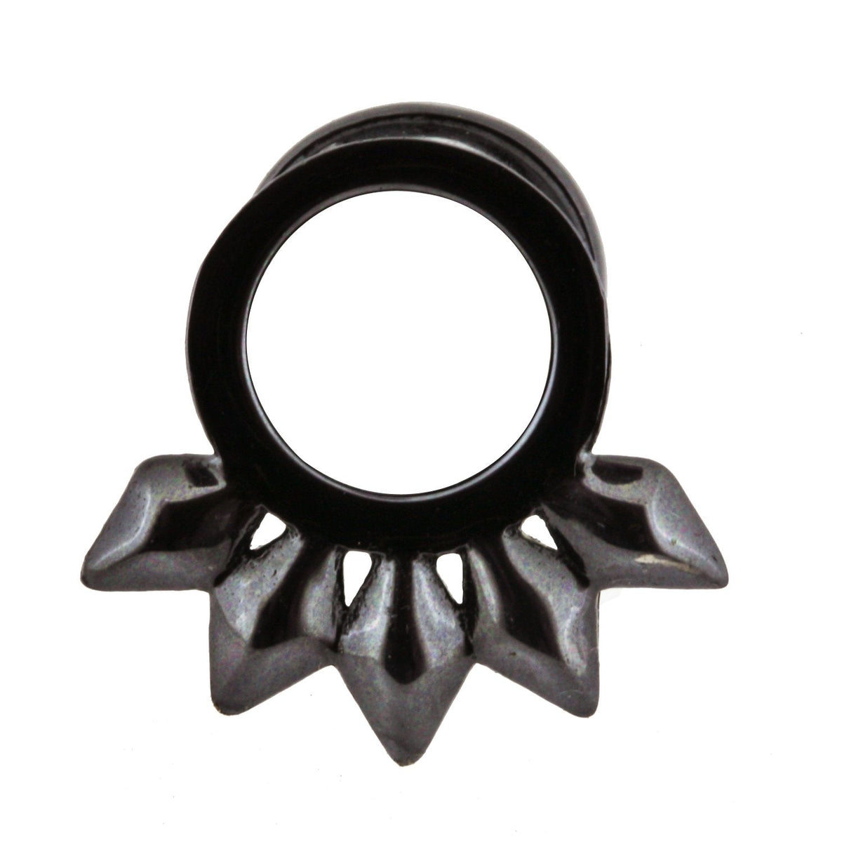 5 Point Plug Single Flare gunmetal