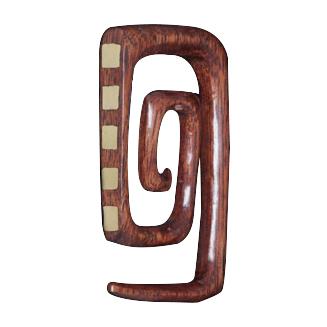Rectangle Spiral with Inlay